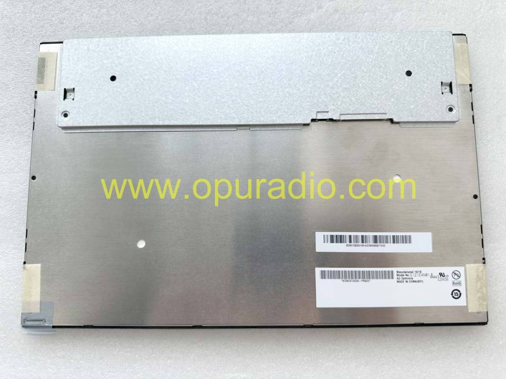 G121EAC01.0 LCD panel rear side Humminbird HELIX12 G3N replacement part