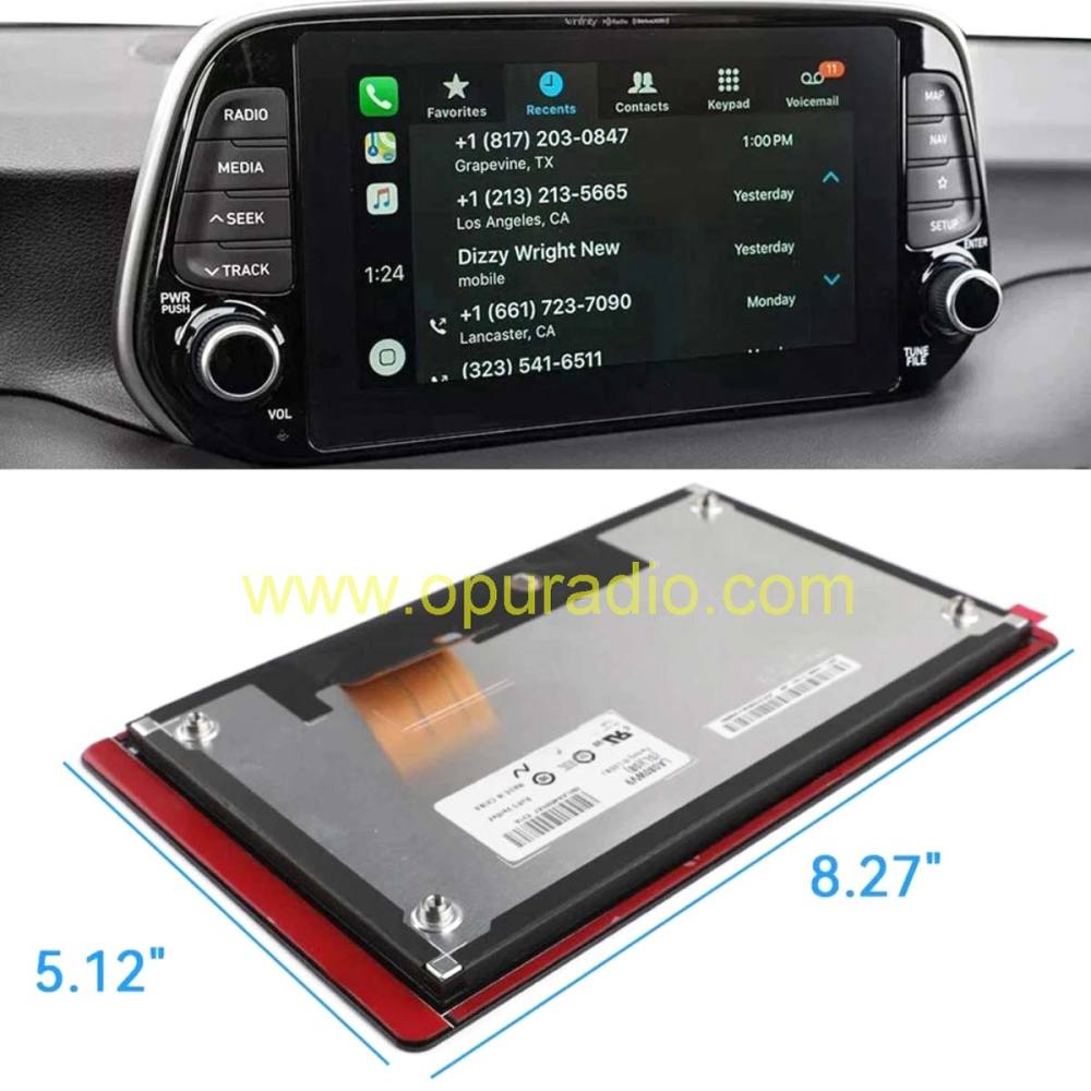 LCD Display Touch Screen For Hyundai Tucson III MK3 2018 2019 2020 Navigation