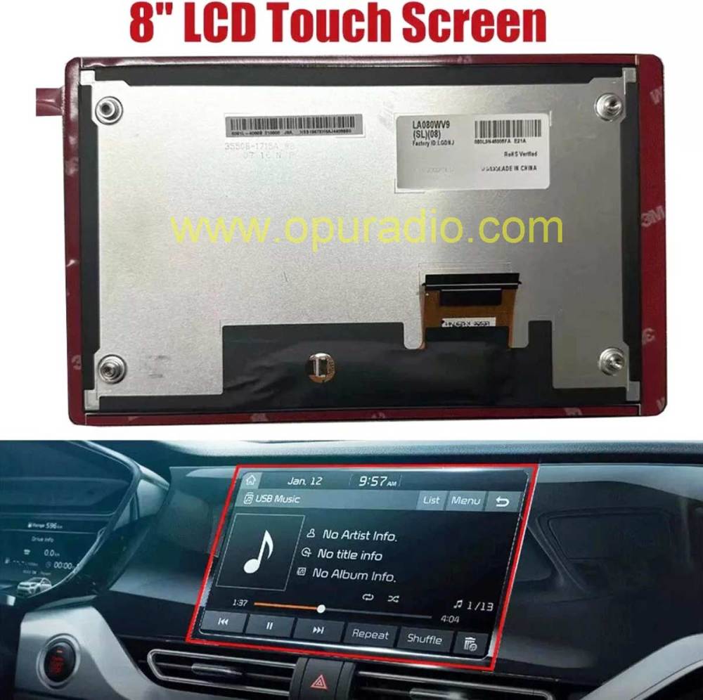 LCD Display Touch Screen For Hyundai Tucson III MK3 2018 2019 2020 Navigation