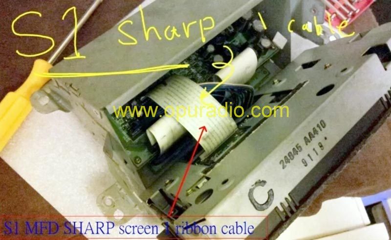 R34 GTR MFD Screen LCD Genuine FOR Nissan Skyline S1 99-20 car Display part OEM
