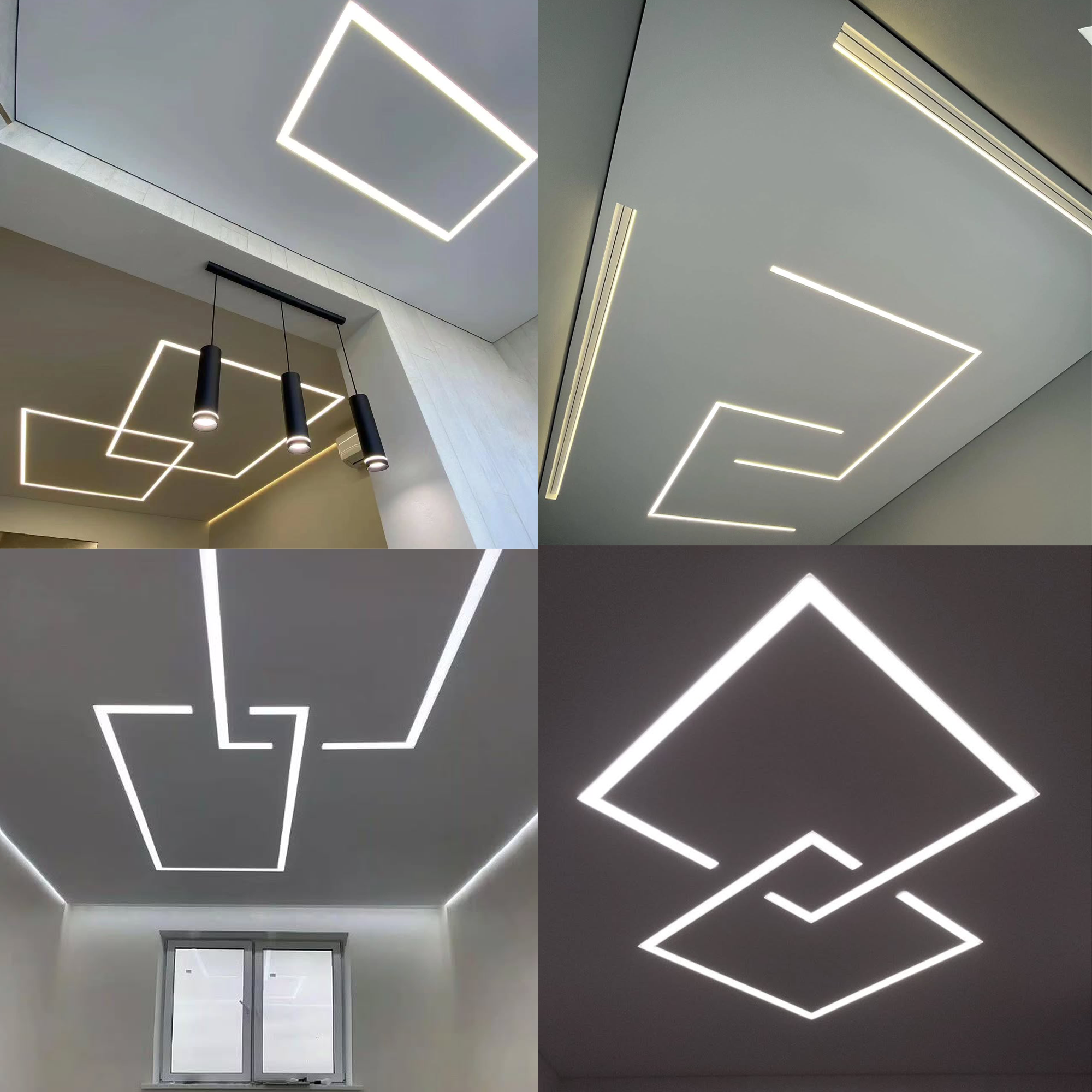 stretch ceiling lighting