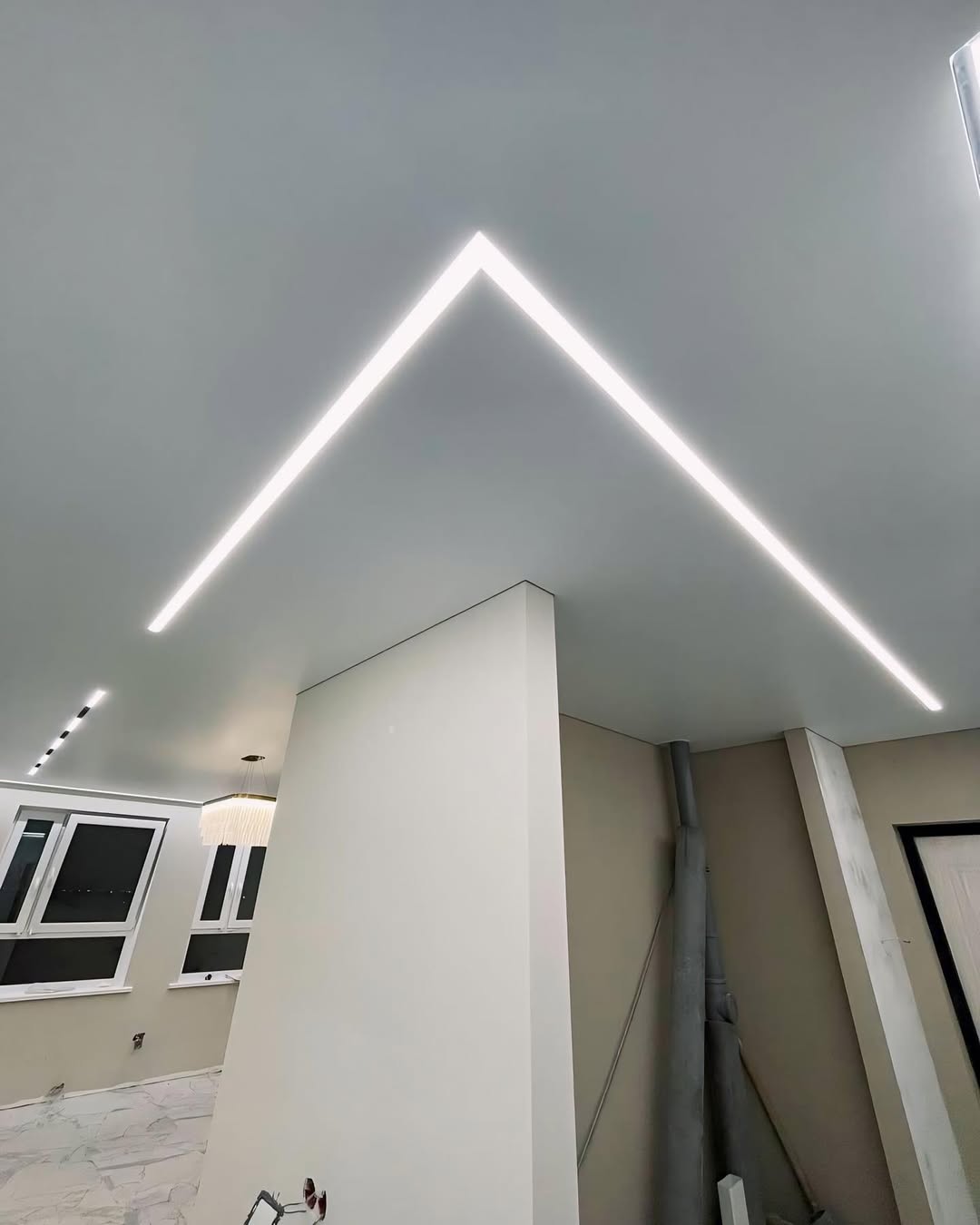 recessed linear lighting
