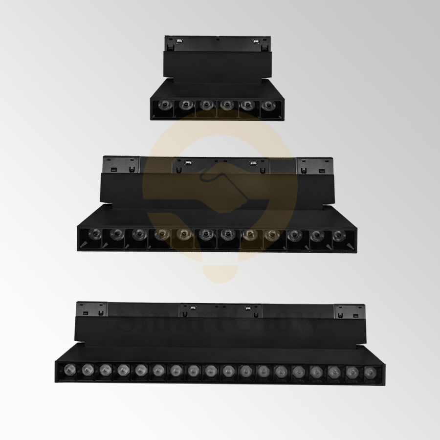 【SG20-B112-6ZG】Magnetic Track Foldable Grille Lighting With Remote