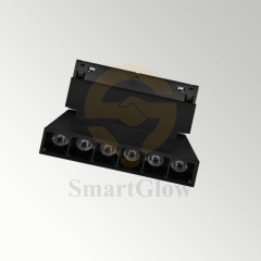 【SG20-B112-6ZG】Magnetic Track Foldable Grille Lighting With Remote