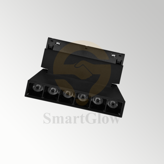 【SG20-B112-6ZG】Magnetic Track Foldable Grille Lighting With Remote