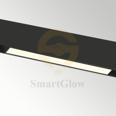 【SG20-B300-12F】48V Dimmable LED Magnetic Track Flood Recessed Linear Lighting System