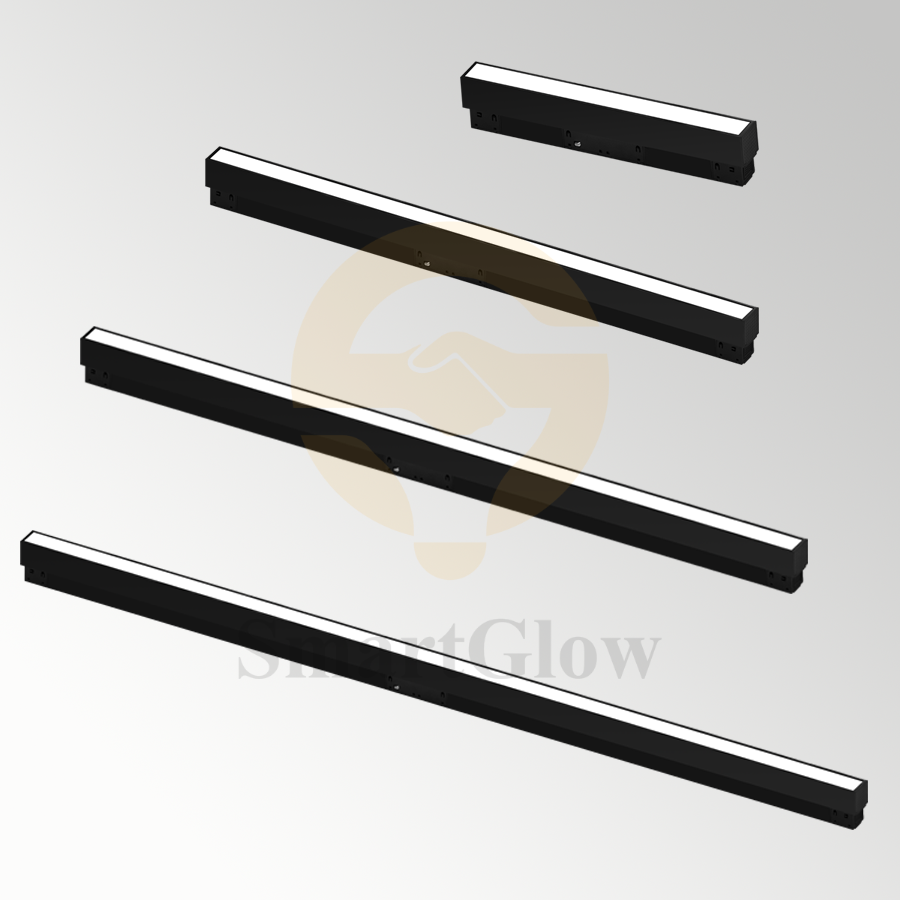 【SG20-B300-12F】48V Dimmable LED Magnetic Track Flood Recessed Linear Lighting System