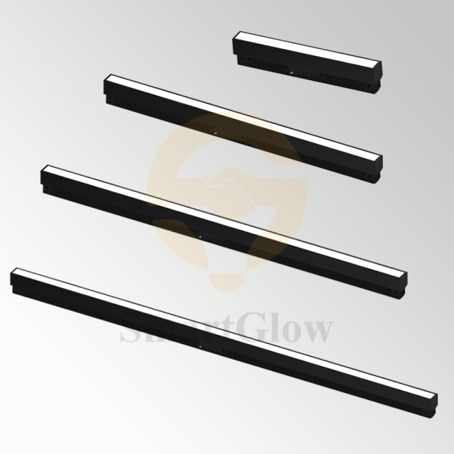 【SG20-B300-12F】48V Dimmable LED Magnetic Track Flood Recessed Linear Lighting System