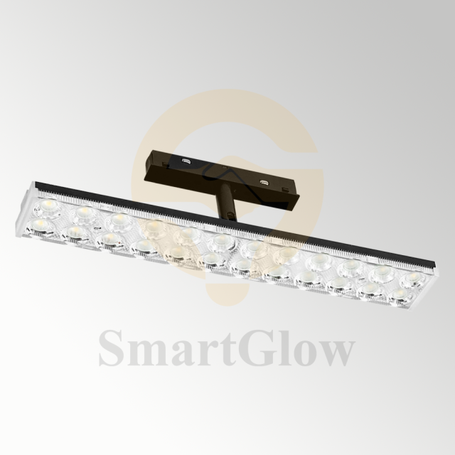 【SG20-E40-12/18RG】Magnetic Adjustable Grille Light