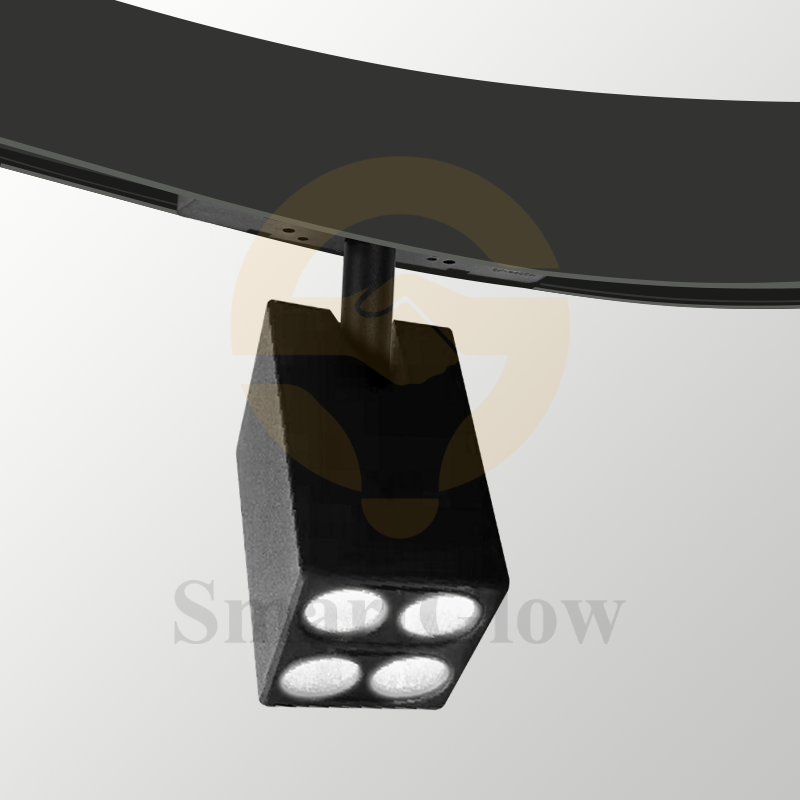 【SG20-R45-8SG】Circular Magnetic Square LED Grille Light
