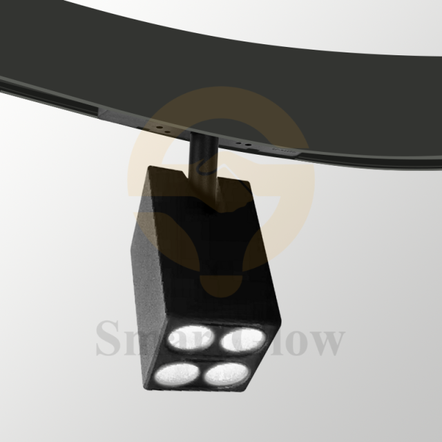 【SG20-R45-8SG】Circular Magnetic Square LED Grille Light