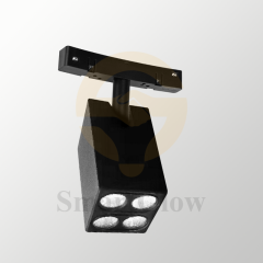【SG20-R45-8SG】Circular Magnetic Square LED Grille Light