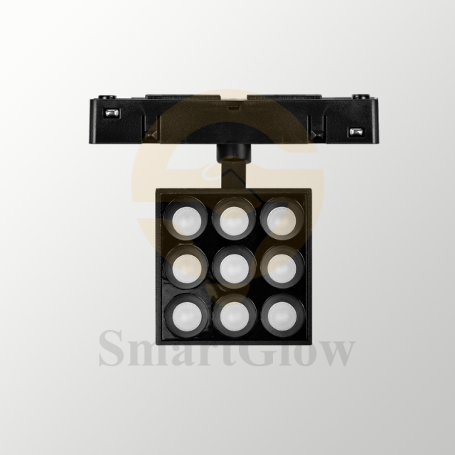 【SG20-R65-9SG】Smart Circular Megnetic Track Grille Light