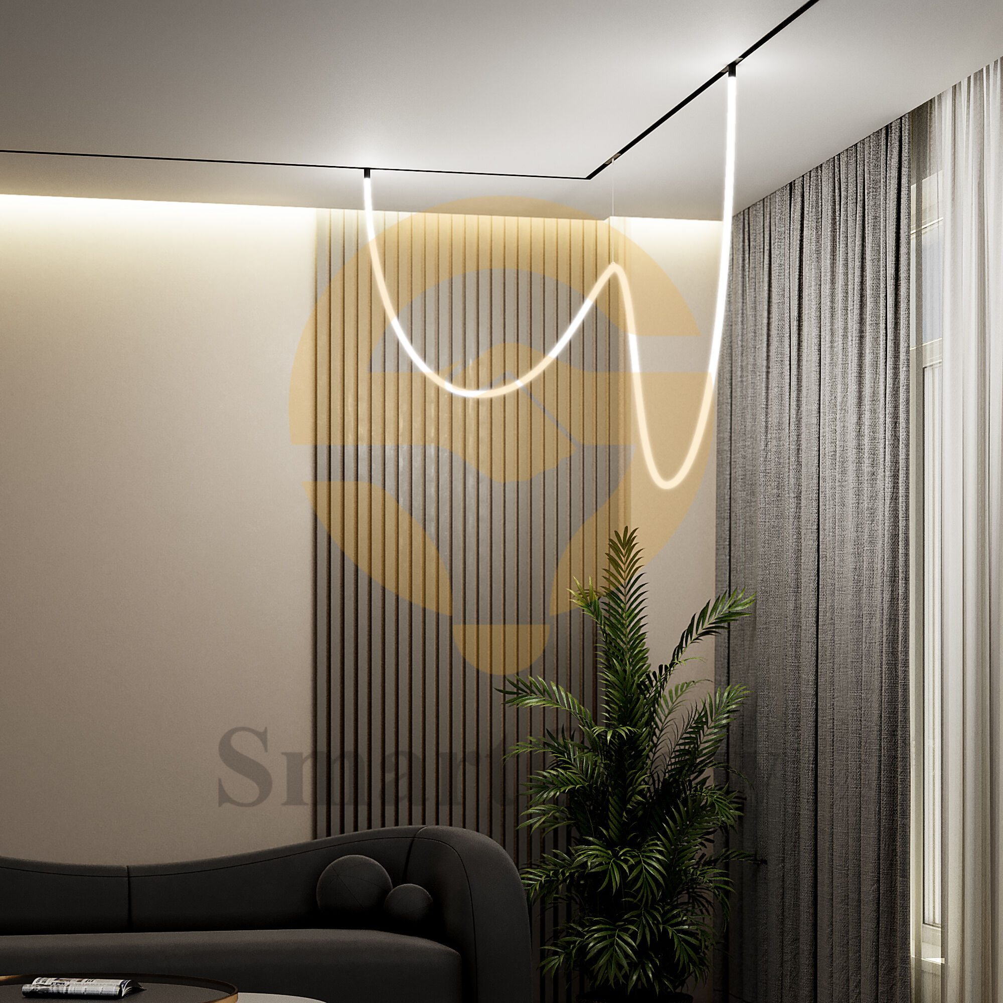 【SG20-E20-10/20/30ST】Magnetic Track LED Flexible Silicone Lighting