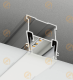 【SGL01】Stretch Ceiling Aluminium Profile for Ceiling Recessed LED Strips Linear Lighting