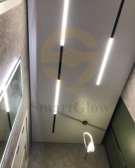 【SGM03】Stretch Ceiling Lights Profiles Recessed Magnetic Light Track