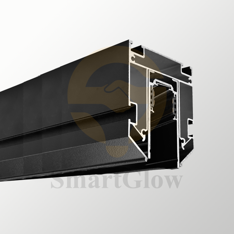 【SGM03】Stretch Ceiling Lights Profiles Recessed Magnetic Light Track