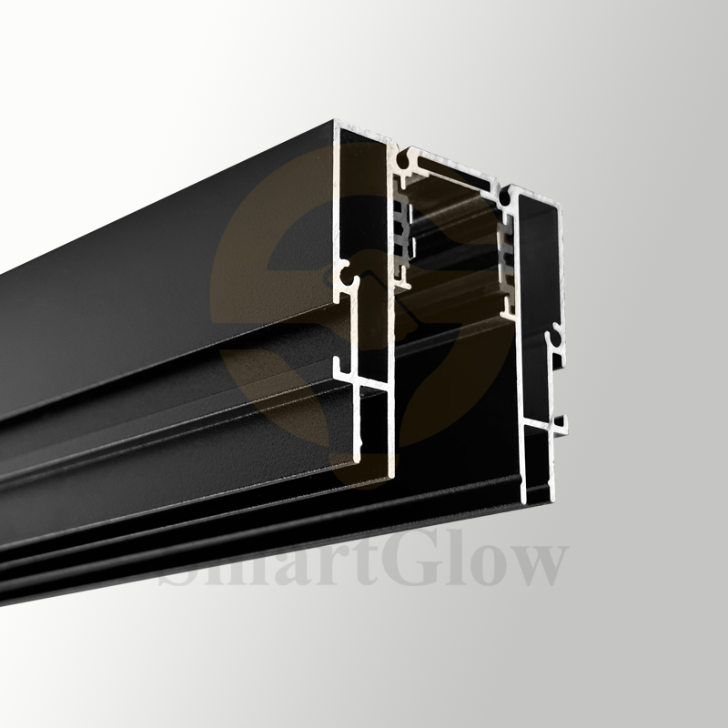 【SGM06】Wholesale Price Stretch Ceiling Profile Recessed PVC Film Magnetic Lighting Track