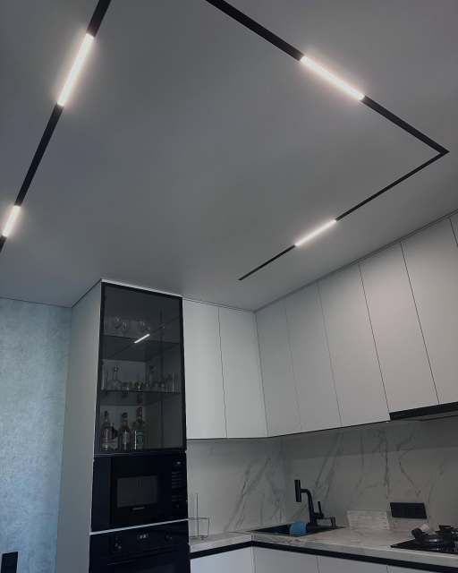 【SGL02】Stretch Ceiling Profile for LED Linear Recessed Lighting Ambient Wall Wash Lighting