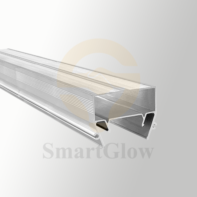 【SGL02】Stretch Ceiling Profile for LED Linear Recessed Lighting Ambient Wall Wash Lighting