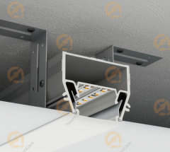 【SGL03】LED Linear Recessed Lighting Aluminium Profile for Stretch PVC Film Ceiling