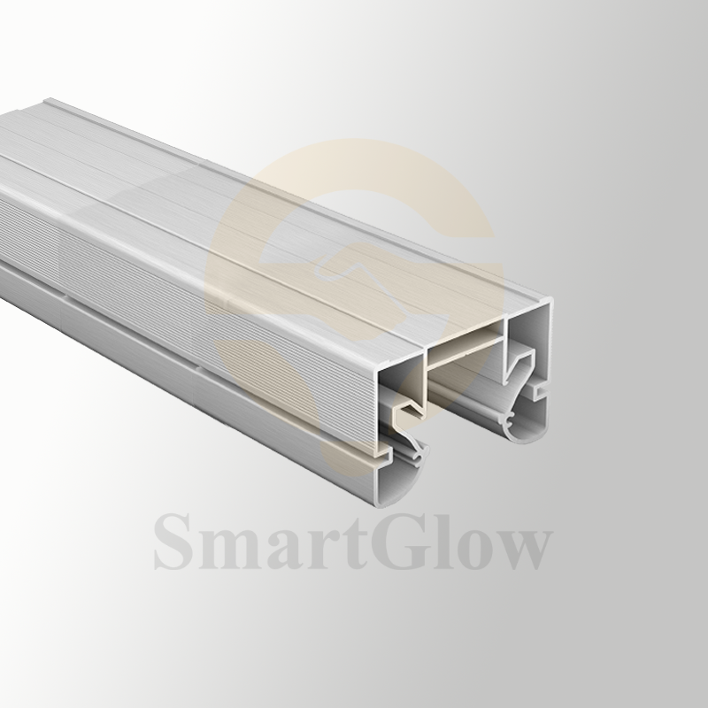 【SGL04】Custom Aluminium Profile for Stretch PVC Fabric Ceiling LED Linear Recessed Lighting