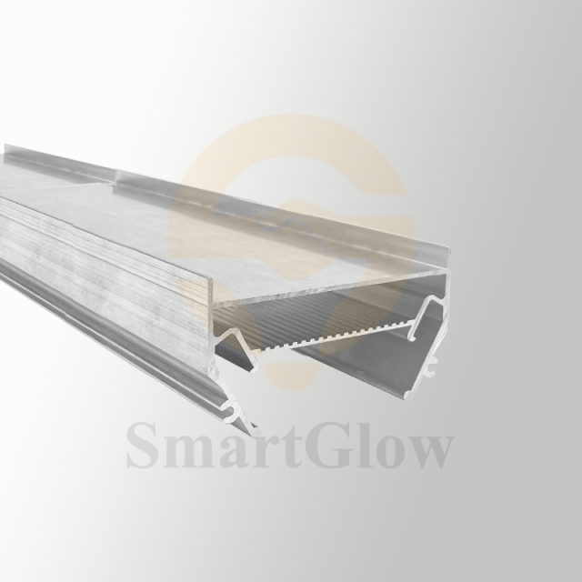 【SGL05】PVC Stretch Ceiling Linear LED Strip Recessed Lighting Aluminum Profile