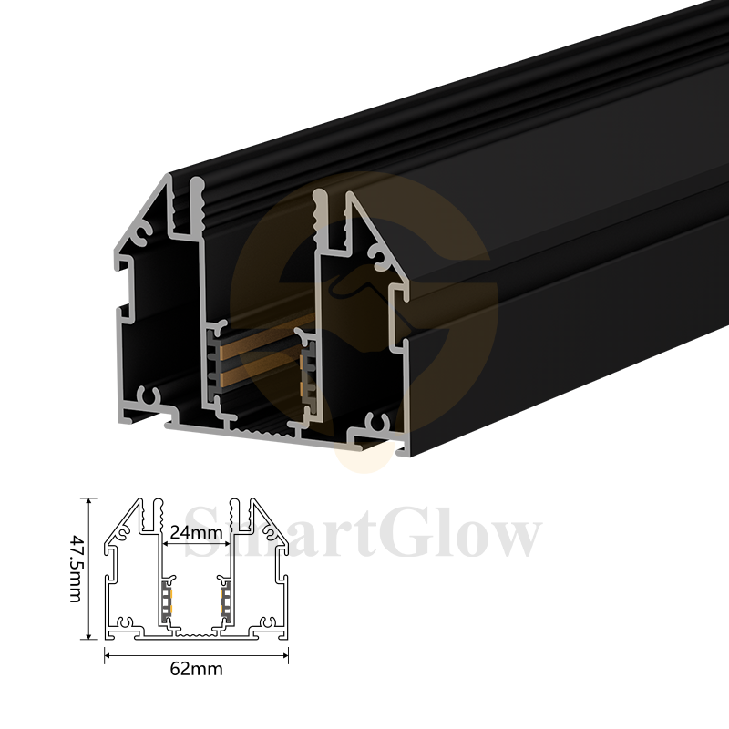 【SGM01】PVC Stretch Ceiling Film Installation Magnetic Track Rail