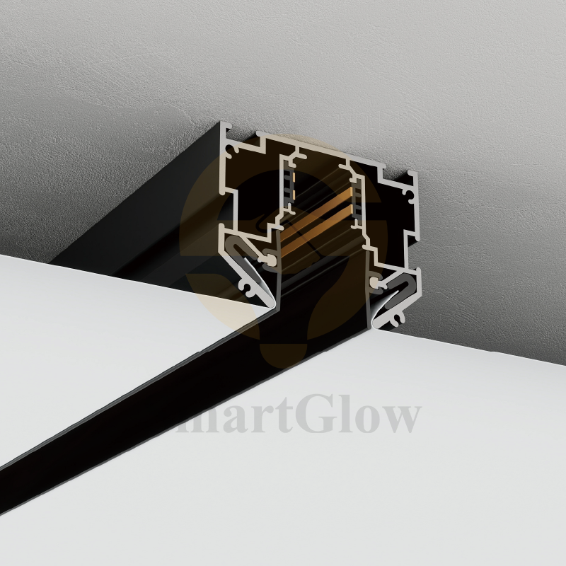【SGM07】Stretch Ceiling Aluminum Profile 48V Magnetic Track Lights System