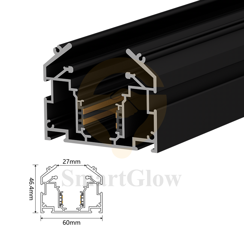 【SGM07】Stretch Ceiling Aluminum Profile 48V Magnetic Track Lights System