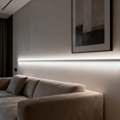 【SGW11】Wall Aluminum Profiles Kits for LED Recessed LED Strips Lighting