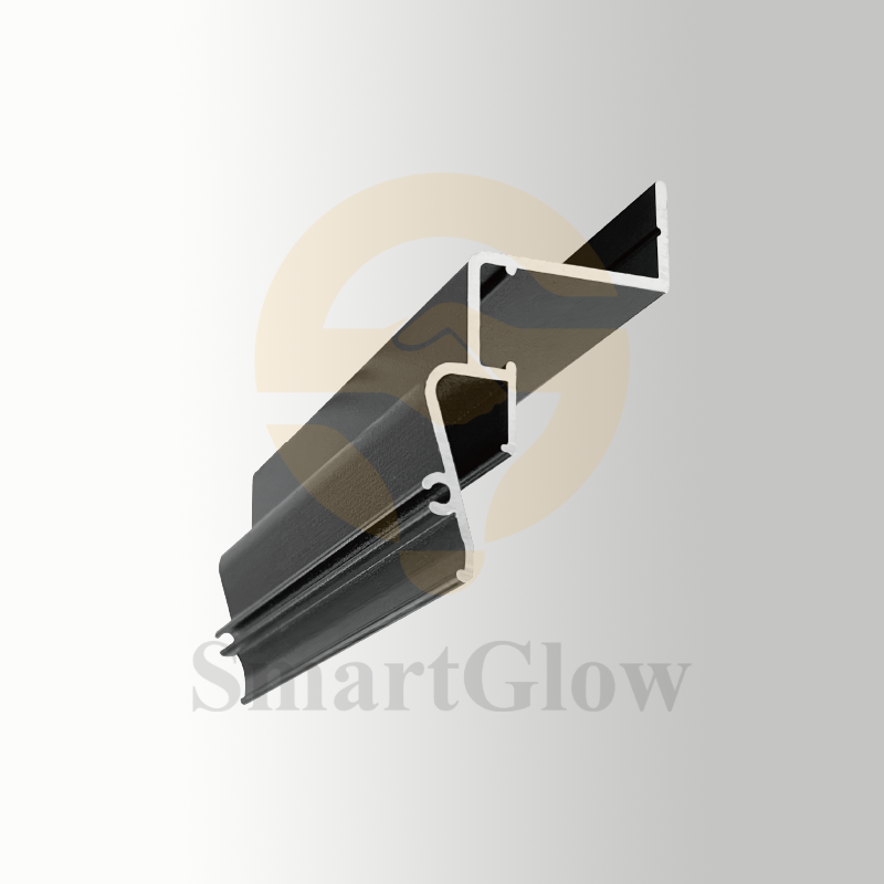 【SGW03】Wall Stretch Ceiling Profile for Seamless Recessed LED Strips Lighting