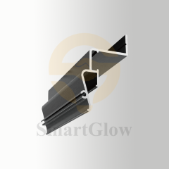 【SGW03】Wall Stretch Ceiling Profile for Seamless Recessed LED Strips Lighting