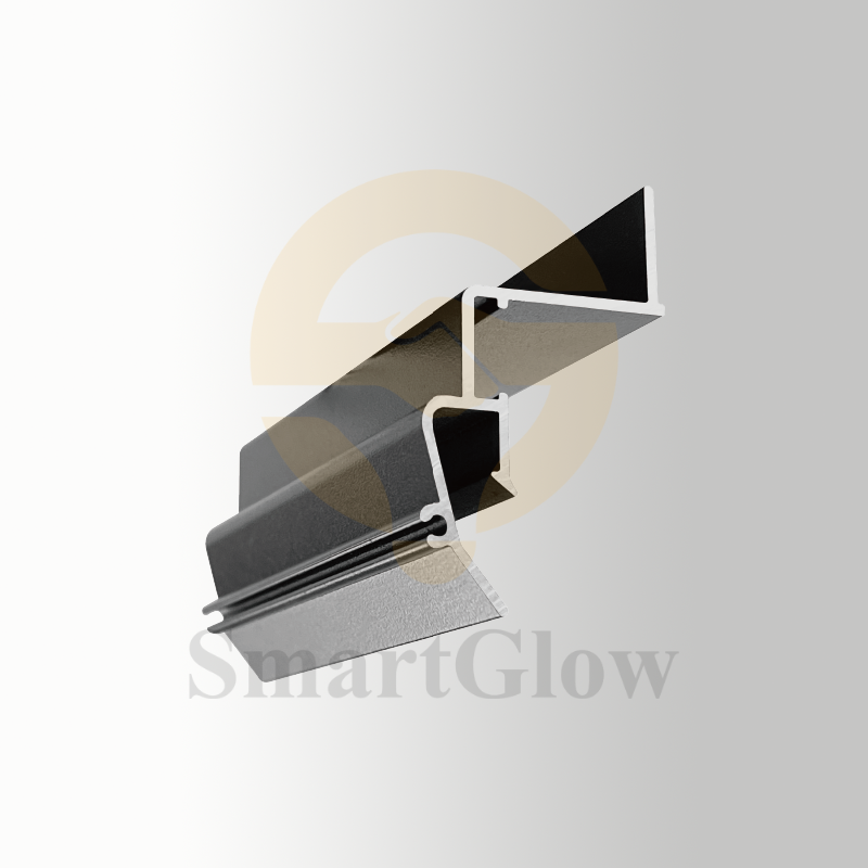 【SGW04】PVC Film Wall Stretch Ceiling Led Strips Lighting Aluminum Profiles