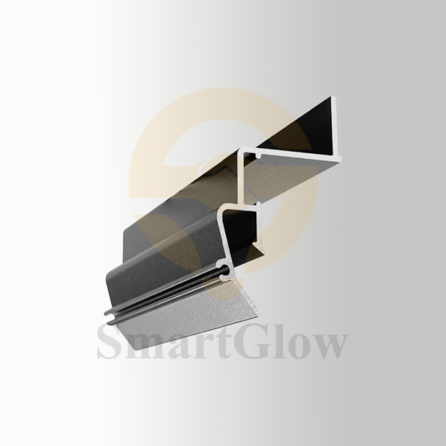 【SGW04】PVC Film Wall Stretch Ceiling Led Strips Lighting Aluminum Profiles