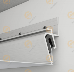 【SGW06】Recessed Linear LED Strips Stretch Ceiling Profile for Wall