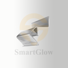 【SGW07】Stretch Tension Wall Aluminum Profiles With Led Strips Lighting