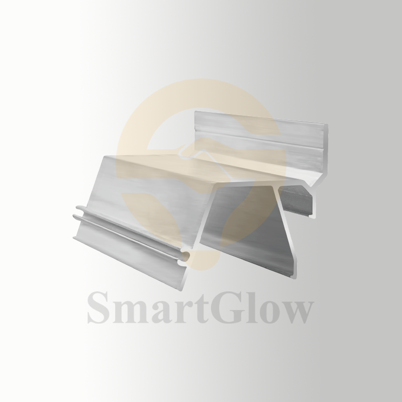 【SGW08】Wall Stretch Tension Aluminum Profile for Recessed LED Strip Lighting
