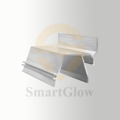 【SGW08】Wall Stretch Tension Aluminum Profile for Recessed LED Strip Lighting