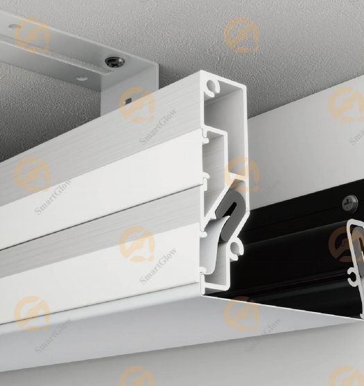 【SGW10】PVC Stretch Ceiling Recessed Linear Led Strips Lighting aluminium Profile
