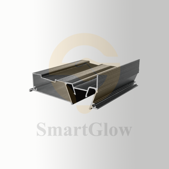 【SGW13】Linear LED Strip Light Recessed Lighting Wall Stretch Profile Aluminum Kits