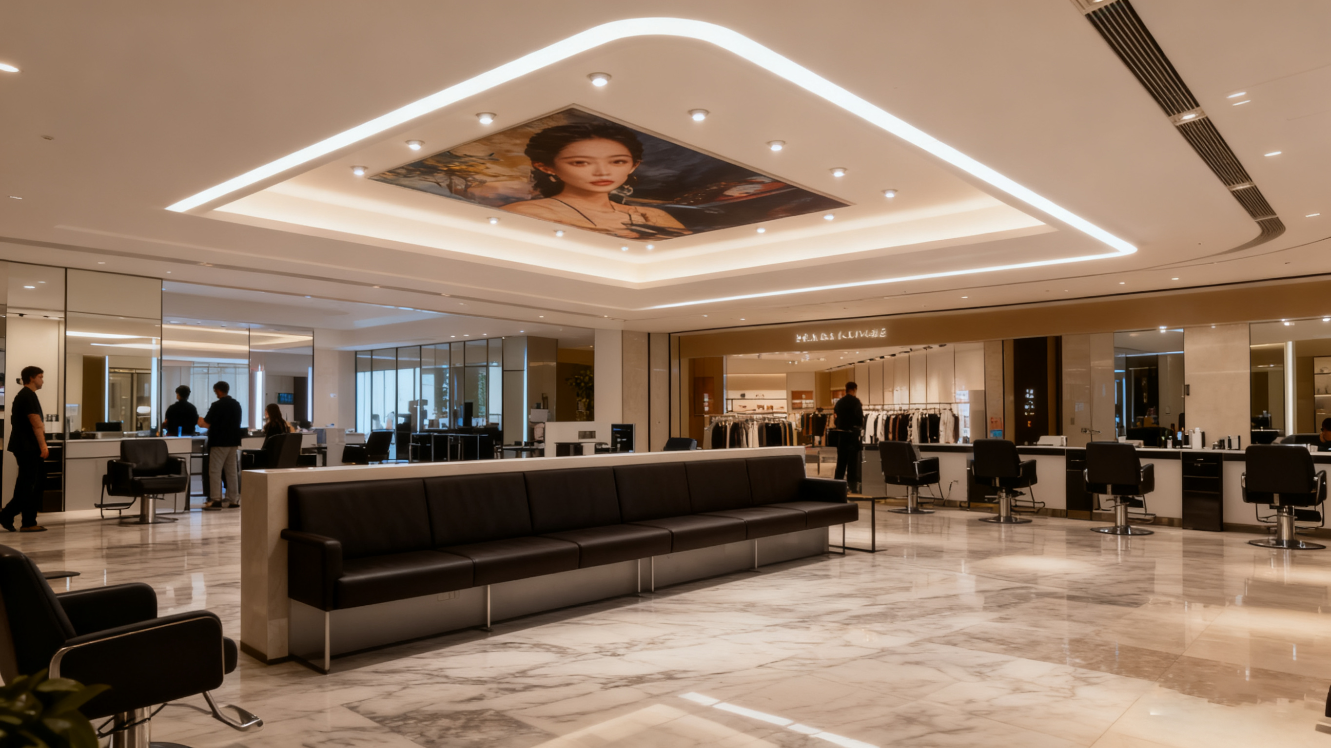 【SGW21】LED Light Strip PVC Soft Film Stretch Tension Fabric Ceiling Aluminum Profile