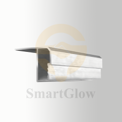 【SGW15】Wall Stretch Profile for Trimless Led Strip Linear Recessed Lighting