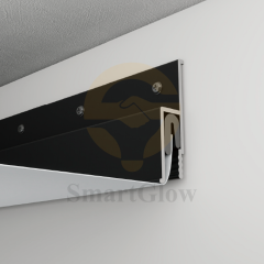 【SGW18】LED Light Strips Perimeter Wall Lighting Aluminum Extrusion Stretch Ceiling Profile
