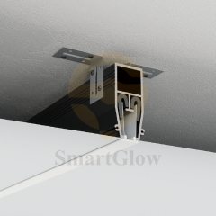 【SGW20】LED Strips Trimless Linear Recessed Stretch Wall Aluminum Profile