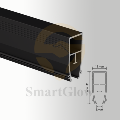 【SGW20】LED Strips Trimless Linear Recessed Stretch Wall Aluminum Profile