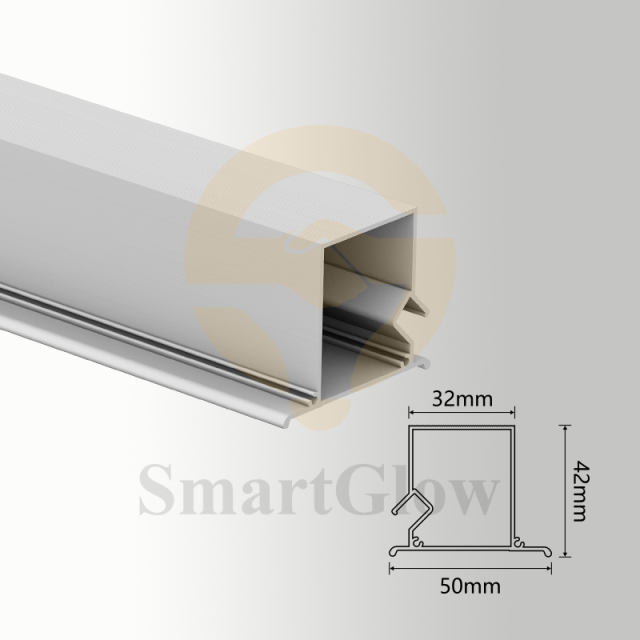 【SGW22】Stretch Ceiling Aluminum Profile for Wall LED Strip