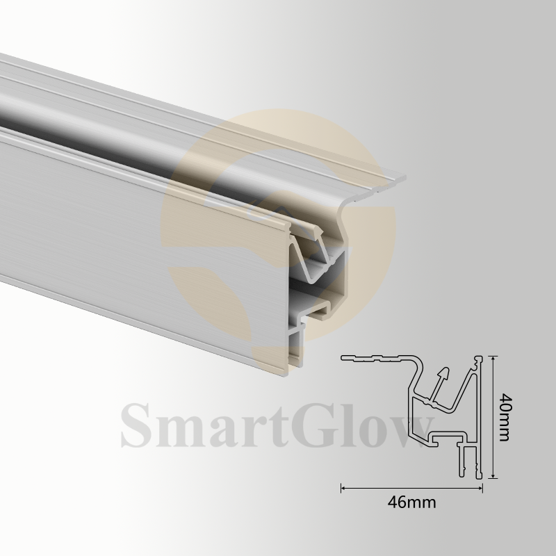 【SGW23】Stretch Tension Fabric Wall Aluminium Profile Frames Manufacturer