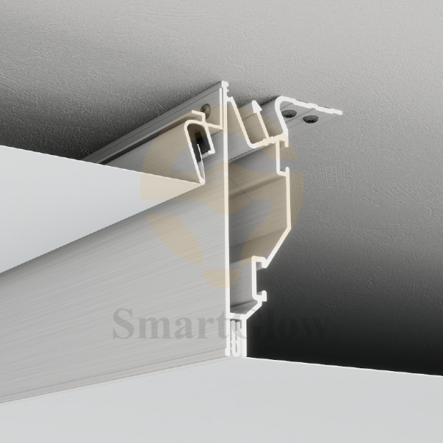 【SGW24】Stretch Tension Fabric Extrusion Industrial Wall Aluminum Profile