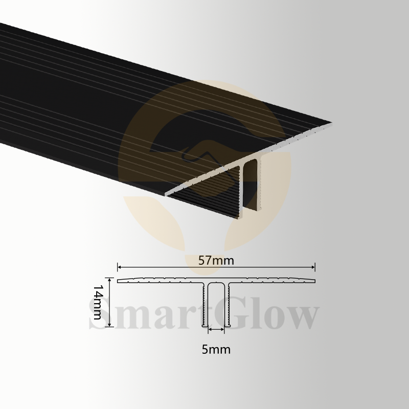 【SGW29】Stretch Wall Aluminum Profiles for Recessed Linear LED Strips